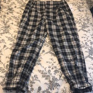 New Highrise plaid pants